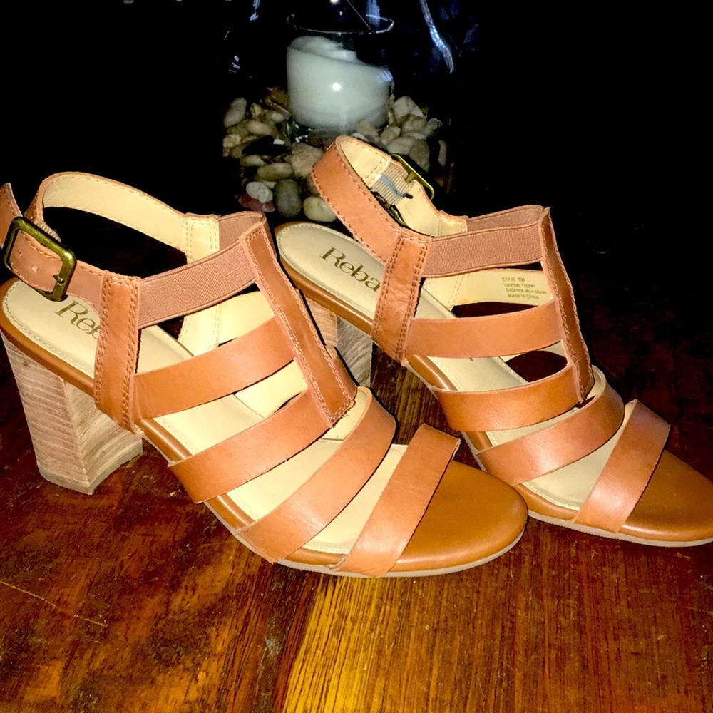 Reba Leather Sandals